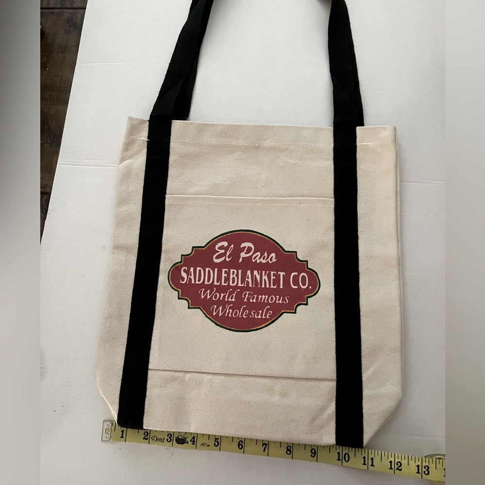 Canvas El Paso Saddleblanket tote.